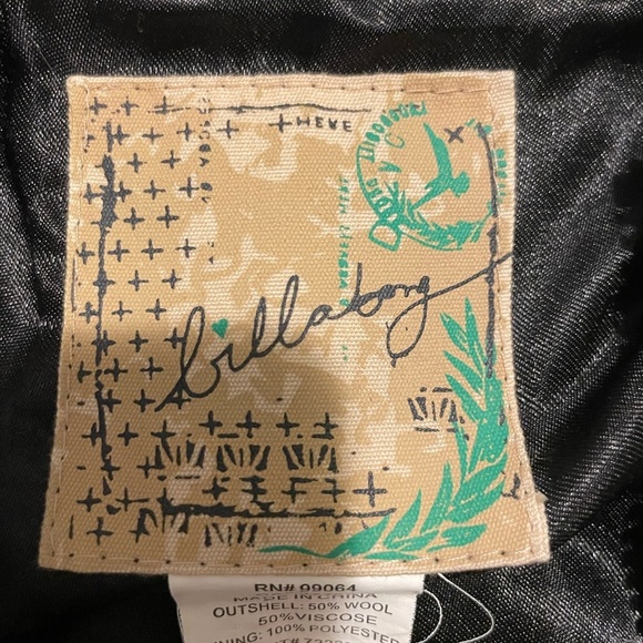 Billabong Vintage Houndstooth Bomber Jacket - Picture 7 of 10